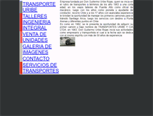 Tablet Screenshot of empresas-uribe.com